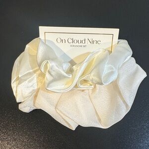 On Cloud Nine Scrunchie Set of 2